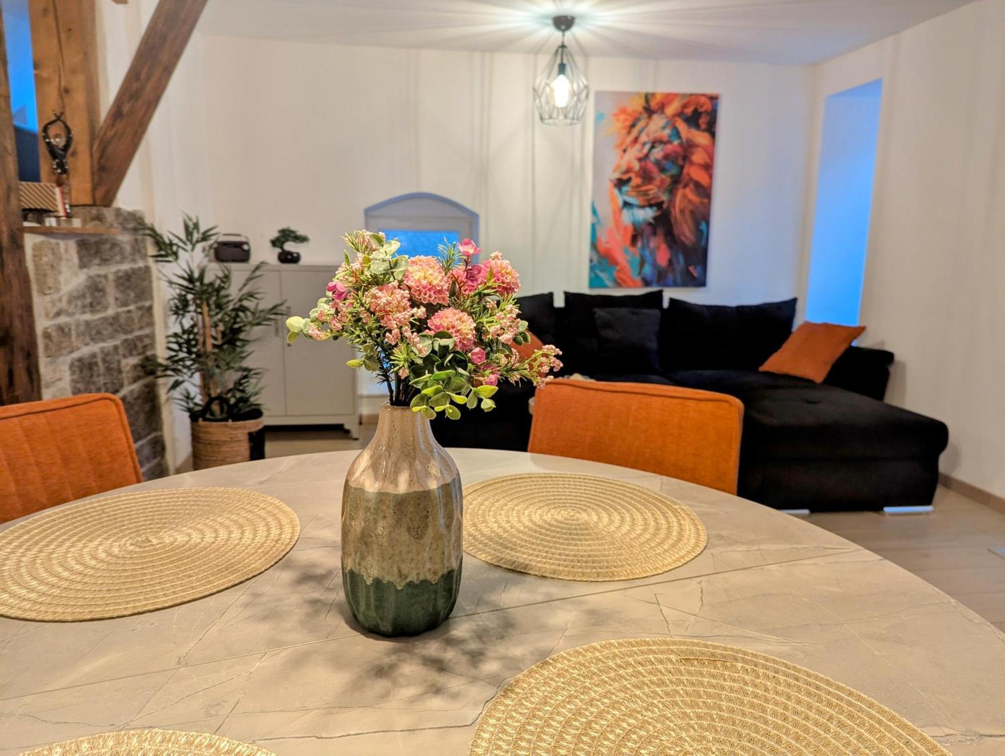 Apartmán Gemuetliche Oase Im Denkmal Bonnigheim Exteriér fotografie